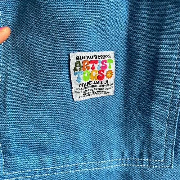Big Bud Press royal blue overalls, size XL - Picture 4 of 6